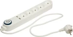 Plastona Πολύμπριζο Χ5 + 2USB θύρες 07.133664