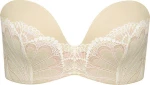 Wonderbra W031U Μπεζ Strapless Σουτιέν Χωρίς Ενίσχυση