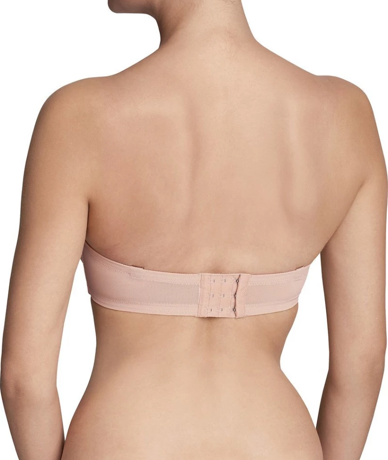 Triumph Beauty Full Basics WDP Μπεζ Strapless Σουτιέν Χωρίς Ενίσχυση