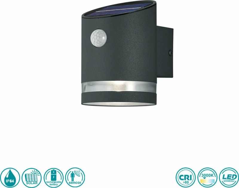 Trio Lighting Salta Ηλιακό Φωτιστικό R22231142