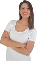Lido Underwear LI311W Βαμβακερό Λευκό Γυναικείο Φανελάκι