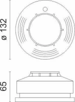 Spot Light Ανιχνευτής Καπνού 7001