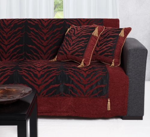 Silk Fashion Σετ Ριχτάρια 3τμχ 306 Μαύρο Κόκκινο