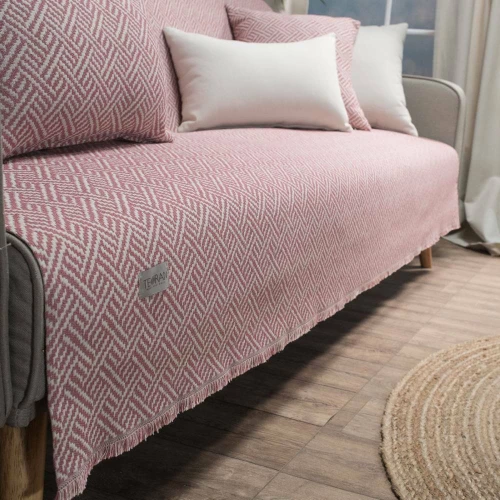 Teoran Ριχτάρι Πολυθρόνας Ravela 150x180cm 06 Ροζ