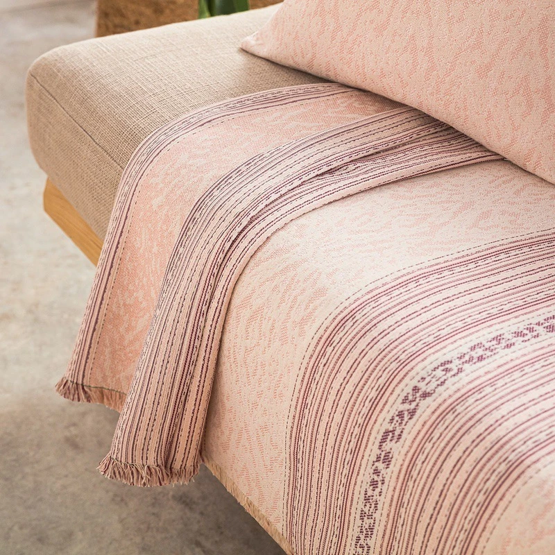 Gofis Home Ριχτάρι Πολυθρόνας Maori 180x180 Σομόν 131/17