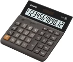 Casio Αριθμομηχανή Απλή Just Desk DH-12 12 Ψηφίων σε Μαύρο Χρώμα