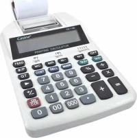 Casine Αριθμομηχανή Χαρτοταινίας CS-1189A Plus 12 Ψηφίων σε Λευκό Χρώμα