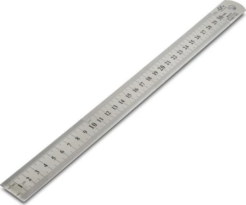 Εργαστηριακός Inox Χάρακας 30 cm