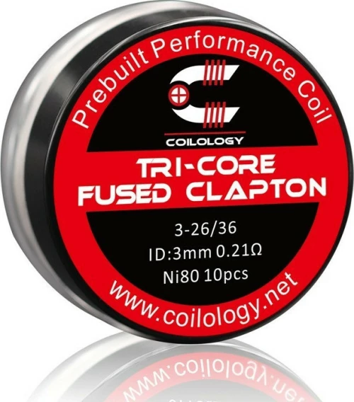 Coilology Tri-Core Fused Clapton 0.21ohm (10 τμχ)