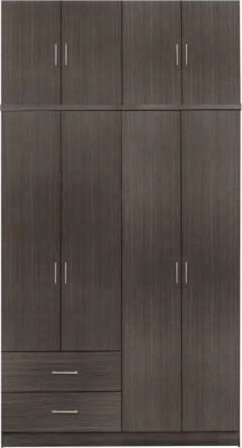 Ντουλάπα Τετράφυλλη με Πατάρι 120x42x241cm