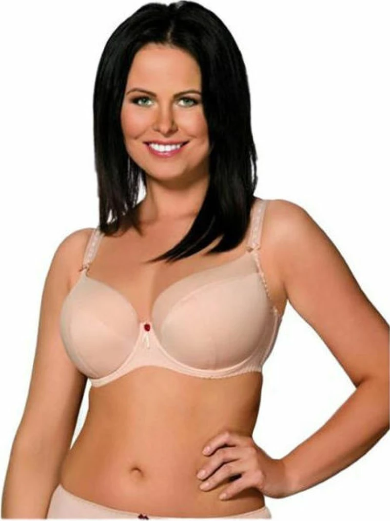 Ava Γυναικείο Σουτιέν Painel Full Cup Bra Μπέζ