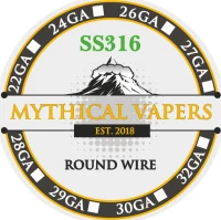 Σύρμα SS316L 28GA / 0.32mm MTL By Mythical Vapers 10m