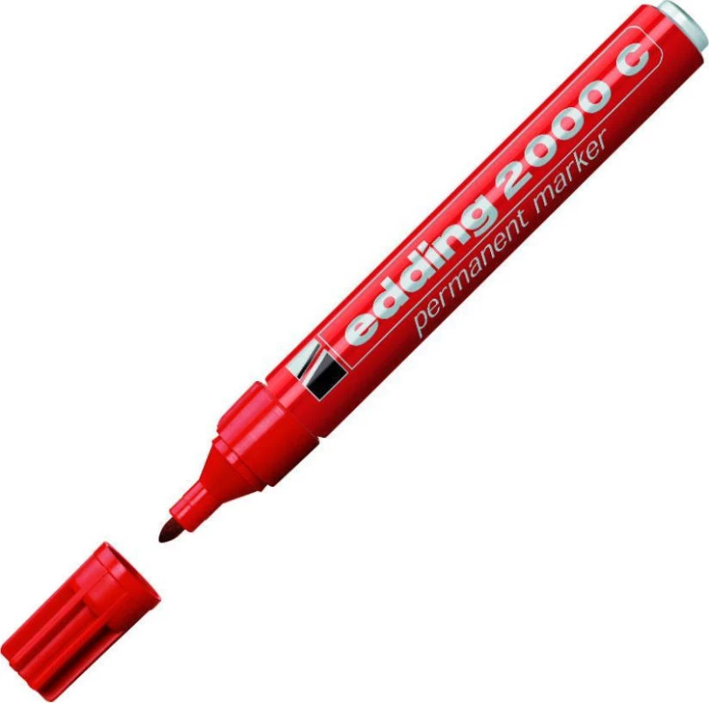 Edding 2000C Ανεξίτηλος 3mm Κόκκινο