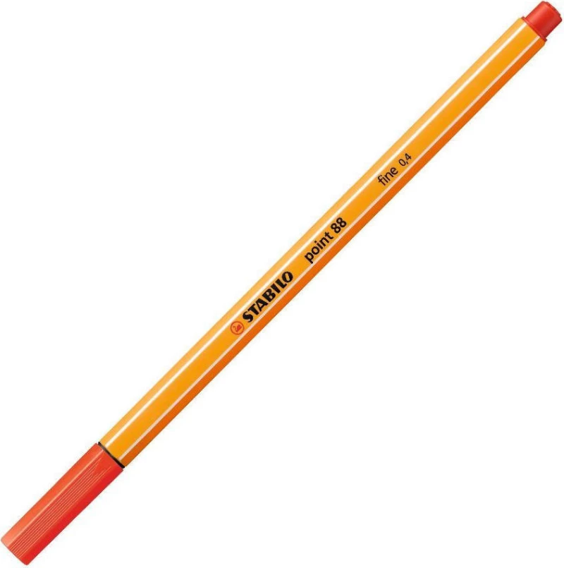Stabilo Point 88 0.4mm Light Red