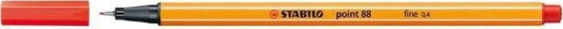 Stabilo Point 88 0.4mm Light Red