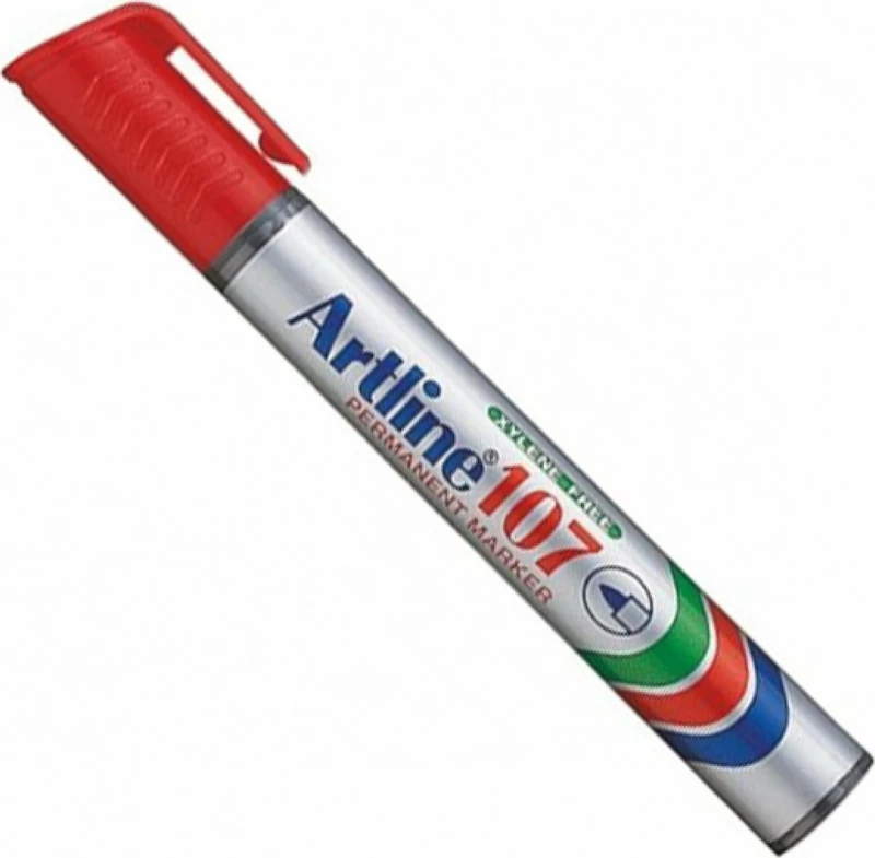 Artline 107 Ανεξίτηλος 1.5mm Κόκκινο