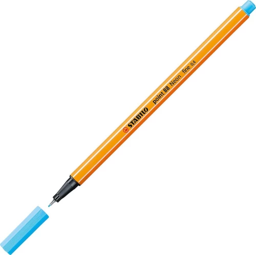 Stabilo Point 88 0.4mm Neon Blue