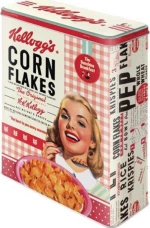 Nostalgic Art Μεταλλικό Κουτί 3D Kelloggs - Girl Corn Flakes Collage 19x8x26cm