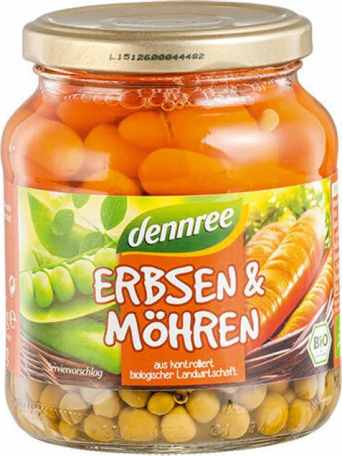 Dennree Αρακάς & Καρότα 350gr