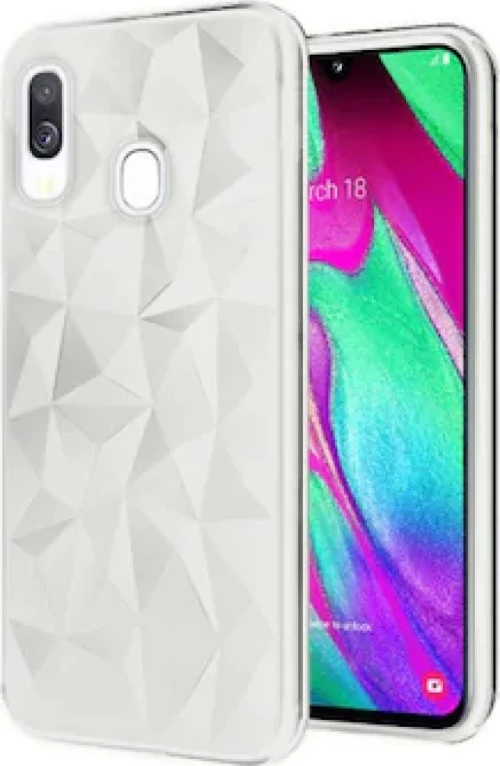 3D Air Prism Back Cover Διάφανο (Galaxy M20)
