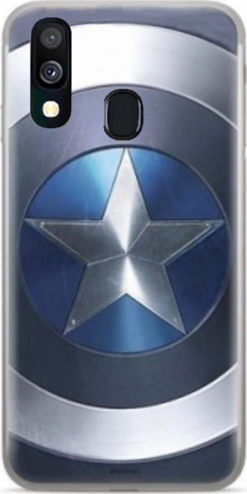 Θήκη Original Marvel Captain America for Samsung A40 blue