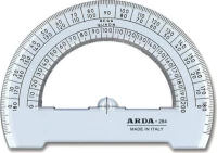 Μοιρογνομωνιο Arda Uni Διαφανο 180O 12Cm Arda