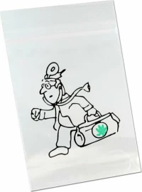 Σακουλάκι Ασφαλείας Zip - Doctor (60x80mm)