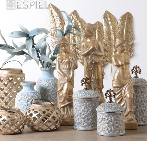 Espiel Διακοσμητικό Αγαλματίδιο από Κεραμικό Υλικό 14x13x51cm