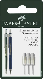 Faber-Castell Σετ Γόμες για Μολύβι Ανταλλακτικές 131594