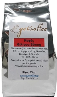 Getcoffee Καφές Φίλτρου Strong 250gr