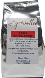 Getcoffee Καφές Φίλτρου Strong 250gr