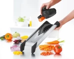 cutter 43,2 x 12,6 x 8,2 cm stainless steel black/silver 5-piece