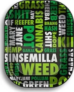 Rolling Tray Δίσκος Cannafonts - Mini (18x14cm)