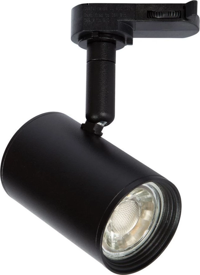 VK Lighting VK/04197TR/B/S Μονό Σποτ με Ντουί GU10 σε Μαύρο Χρώμα
