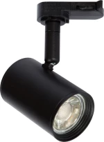 VK Lighting VK/04197TR/B/S Μονό Σποτ με Ντουί GU10 σε Μαύρο Χρώμα