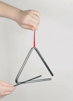 Papercraft Τρίγωνο για Κάλαντα 12cm