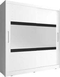 Ντουλάπα Mallory Συρόμενη 180x62x200cm