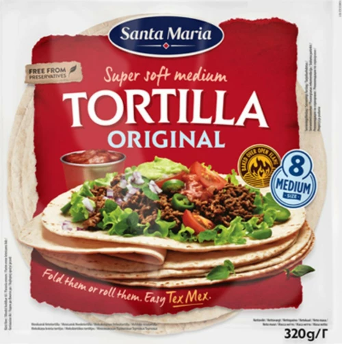 Santa Maria Πίτες Tortilla 320gr