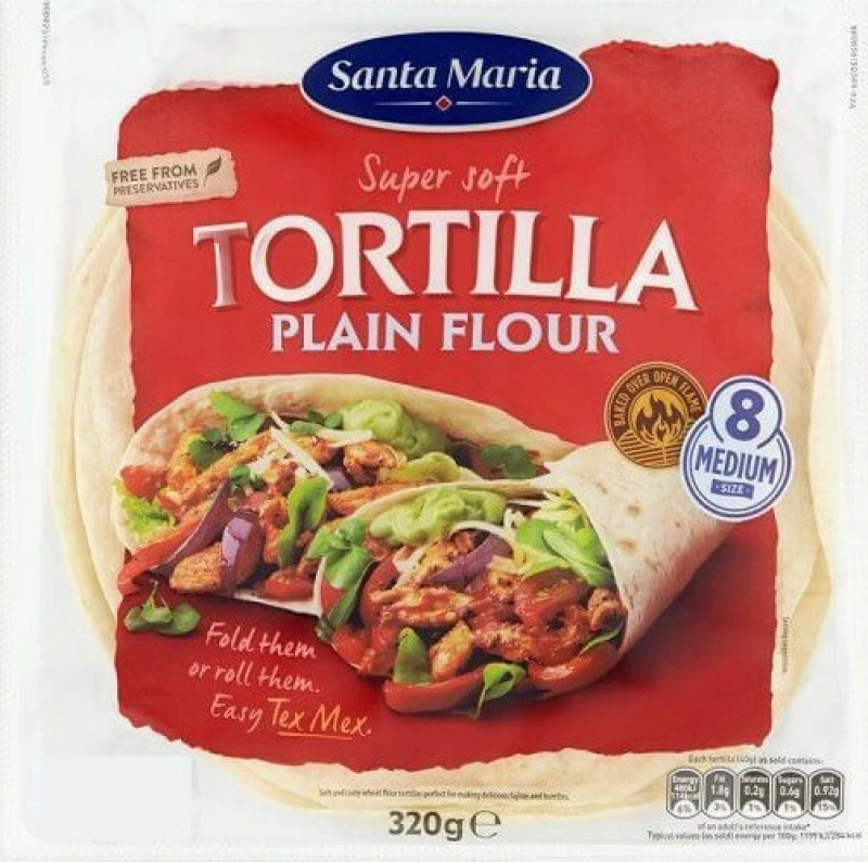 Santa Maria Πίτες Tortilla 320gr
