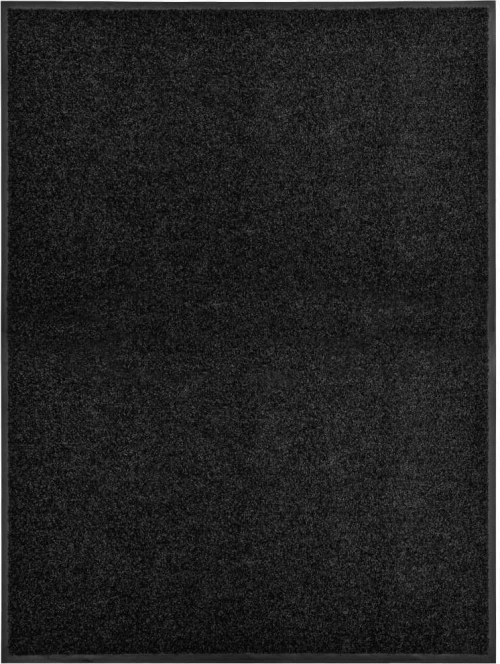 vidaXL Πατάκι Εισόδου Μαύρο 90x120cm