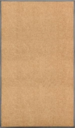 vidaXL Πατάκι Εισόδου Κρεμ 90x150cm