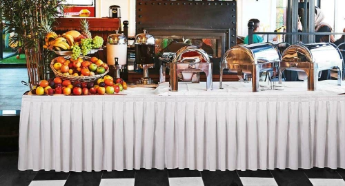 Beauty Home Τραπεζομάντηλο Ροτόντα 300cm Solid Λευκό