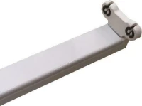 Eurolamp Φωτιστικό Σκαφάκι Slim για Led Tube Τ8 60cm 147-56553