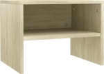 Κομοδίνα 2 τεμ. Sonoma Δρυς 40 x 30 x 30 εκ. από Μοριοσανίδα