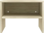 Κομοδίνα 2 τεμ. Sonoma Δρυς 40 x 30 x 30 εκ. από Μοριοσανίδα