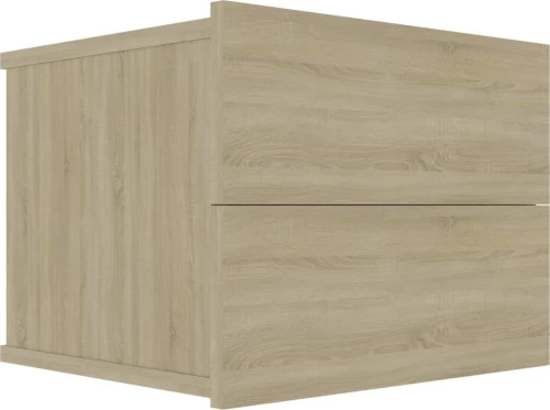 Κομοδίνο Χρώμα Sonoma Δρυς 40 x 30 x 30 εκ. από Μοριοσανίδα