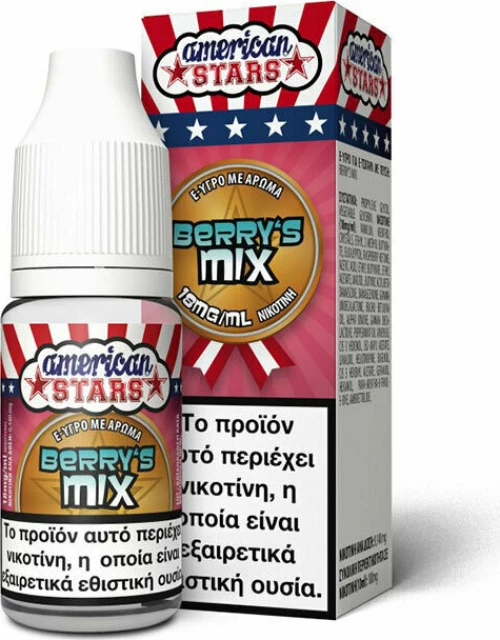 American Stars Berry's Mix 6mg 10ml