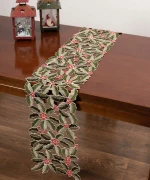 Silk Fashion BG15 Χριστουγεννιάτικο Καρέ 90x90cm