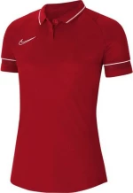 Nike Dri-FIT Academy Αθλητική Γυναικεία Polo Μπλούζα Μπορντό