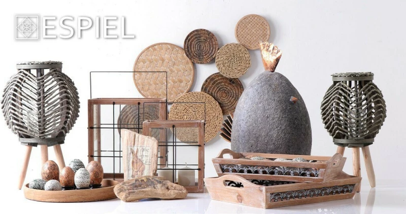 Espiel Διακοσμητικό Χώρου από Ξύλο 20x12x4.5cm
